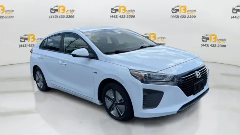 Another view of 2019 Hyundai Ioniq Hybrid Blue Hatchback 4D for sale in Elkridge, MD at Bumble Auto - Elkridge