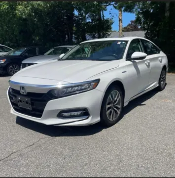 White 2019 Honda Accord Hybrid EX-L Sedan 4D for sale in Elkridge, MD