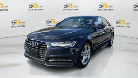 Black 2016 Audi A6 2.0T Premium Plus Sedan 4D for sale in Elkridge, MD