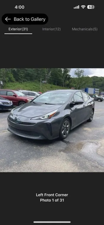 2019 Toyota Prius XLE Hatchback 4D