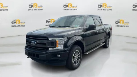 Black 2019 Ford F-150 SuperCrew Cab XLT Pickup 4D 5 1/2 ft for sale in Elkridge, MD