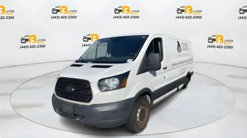 White 2018 Ford Transit 250 Van Low Roof w/60/40 Side Door w/RWB Van 3D for sale in Elkridge, MD