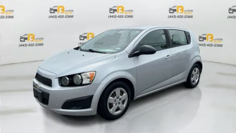 Silver 2015 Chevrolet Sonic LS Hatchback Sedan 4D for sale in Elkridge, MD