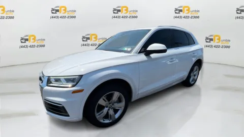 White 2019 Audi Q5 Premium Plus Sport Utility 4D for sale in Elkridge, MD