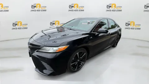Black 2018 Toyota Camry XSE Sedan 4D for sale in Elkridge, MD