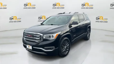 Black 2019 GMC Acadia SLT-1 Sport Utility 4D for sale in Elkridge, MD