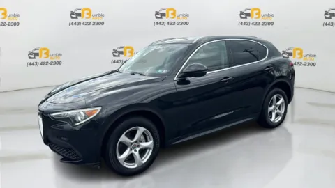 Black 2020 Alfa Romeo Stelvio Sport Utility 4D for sale in Elkridge, MD
