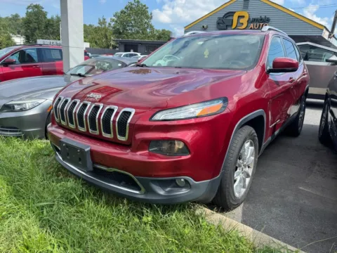 Red 2016 Jeep Cherokee Limited Sport Utility 4D for sale in Elkridge, MD