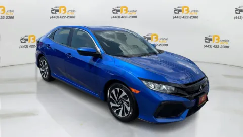 Another view of 2018 Honda Civic LX Hatchback 4D for sale in Elkridge, MD at Bumble Auto - Elkridge