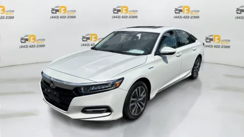 White 2019 Honda Accord Hybrid EX-L Sedan 4D for sale in Elkridge, MD