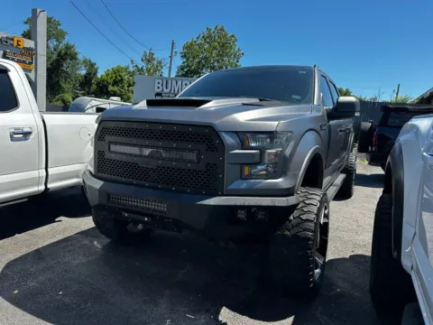 Gray 2017 Ford F-150 SuperCrew Cab XLT Pickup 4D 6 1/2 ft for sale in Elkridge, MD