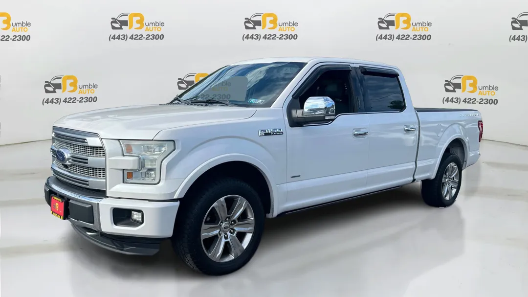 2016 Ford F-150 SuperCrew Cab Platinum Pickup 4D 6 1/2 ft