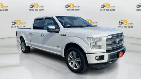 Another view of 2016 Ford F-150 SuperCrew Cab Platinum Pickup 4D 6 1/2 ft for sale in Elkridge, MD at Bumble Auto - Elkridge