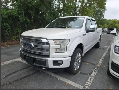 Black 2016 Ford F-150 SuperCrew Cab Platinum Pickup 4D 6 1/2 ft for sale in Elkridge, MD