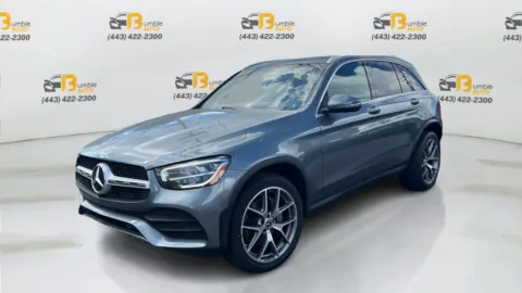 Gray 2021 Mercedes-Benz GLC 300 4MATIC Sport Utility 4D for sale in Elkridge, MD