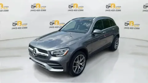 Gray 2021 Mercedes-Benz GLC 300 4MATIC Sport Utility 4D for sale in Elkridge, MD