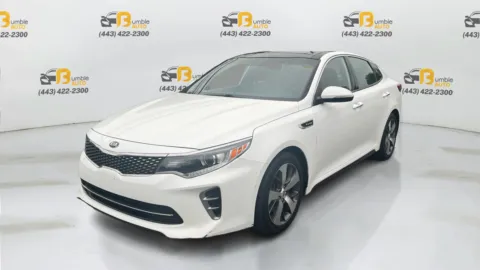 White 2016 Kia Optima SX Turbo Sedan 4D for sale in Elkridge, MD