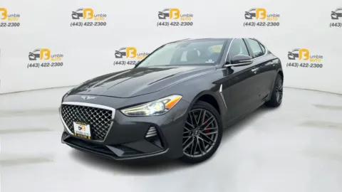 Gray 2019 Genesis G70 3.3T Advanced Sedan 4D for sale in Elkridge, MD
