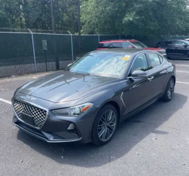 Gray 2019 Genesis G70 3.3T Advanced Sedan 4D for sale in Elkridge, MD