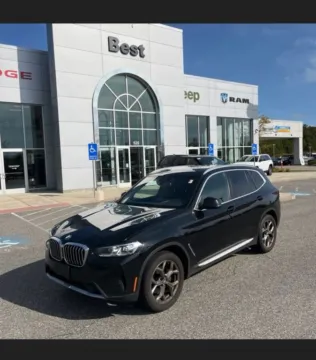 Black 2022 BMW X3 xDrive30i Sport Utility 4D for sale in Elkridge, MD