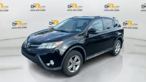 Black 2015 Toyota RAV4 XLE Sport Utility 4D for sale in Elkridge, MD