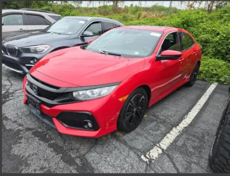 Red 2019 Honda Civic EX Hatchback 4D for sale in Elkridge, MD