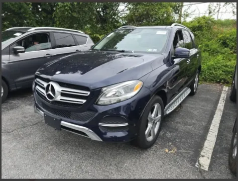 Blue 2017 Mercedes-Benz GLE 350 4MATIC Sport Utility 4D for sale in Elkridge, MD