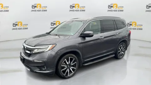 Gray 2021 Honda Pilot Touring Sport Utility 4D for sale in Elkridge, MD