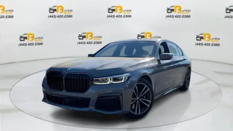 Gray 2022 BMW 7 Series 750i xDrive Sedan 4D for sale in Elkridge, MD