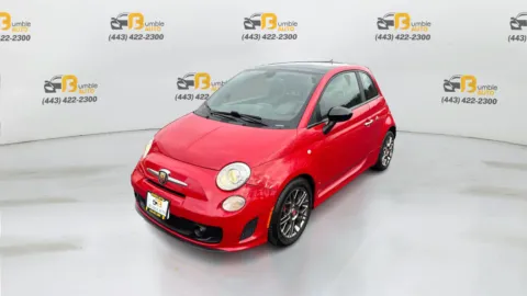 Red 2017 FIAT 500 Abarth Hatchback 2D for sale in Elkridge, MD