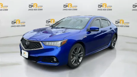 Blue 2020 Acura TLX 2.4 w/Technology Pkg & A-SPEC Pkg Sedan 4D for sale in Elkridge, MD