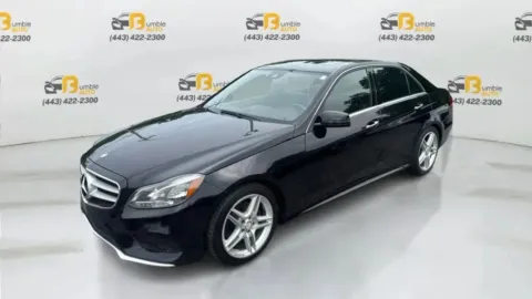 Black 2014 Mercedes-Benz E-Class E 350 4MATIC Sedan 4D for sale in Elkridge, MD