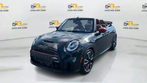 Black 2022 MINI Convertible John Cooper Works Convertible 2D for sale in Elkridge, MD