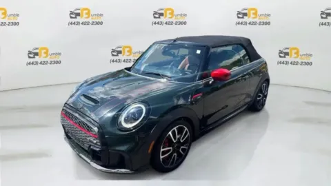 Black 2022 MINI Convertible John Cooper Works Convertible 2D for sale in Elkridge, MD