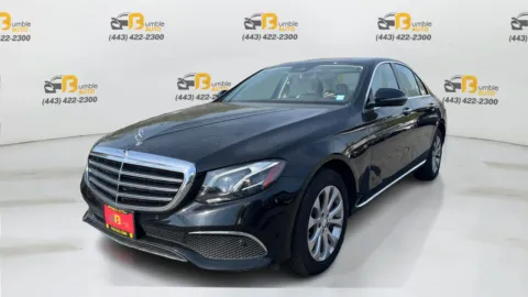 Black 2017 Mercedes-Benz E-Class E 300 4MATIC Sedan 4D for sale in Elkridge, MD