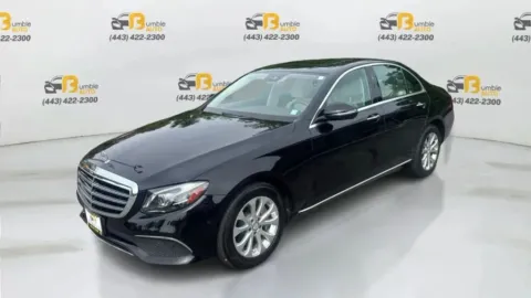 Black 2017 Mercedes-Benz E-Class E 300 4MATIC Sedan 4D for sale in Elkridge, MD