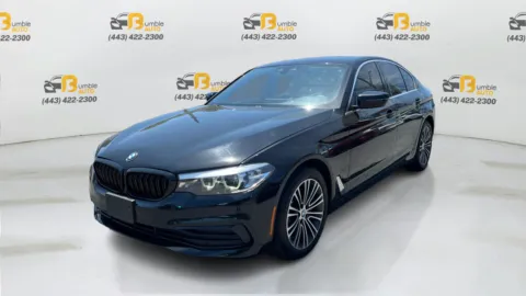 Black 2020 BMW 5 Series 530i Sedan 4D for sale in Elkridge, MD