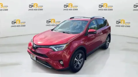 Red 2017 Toyota RAV4 XLE Sport Utility 4D for sale in Elkridge, MD