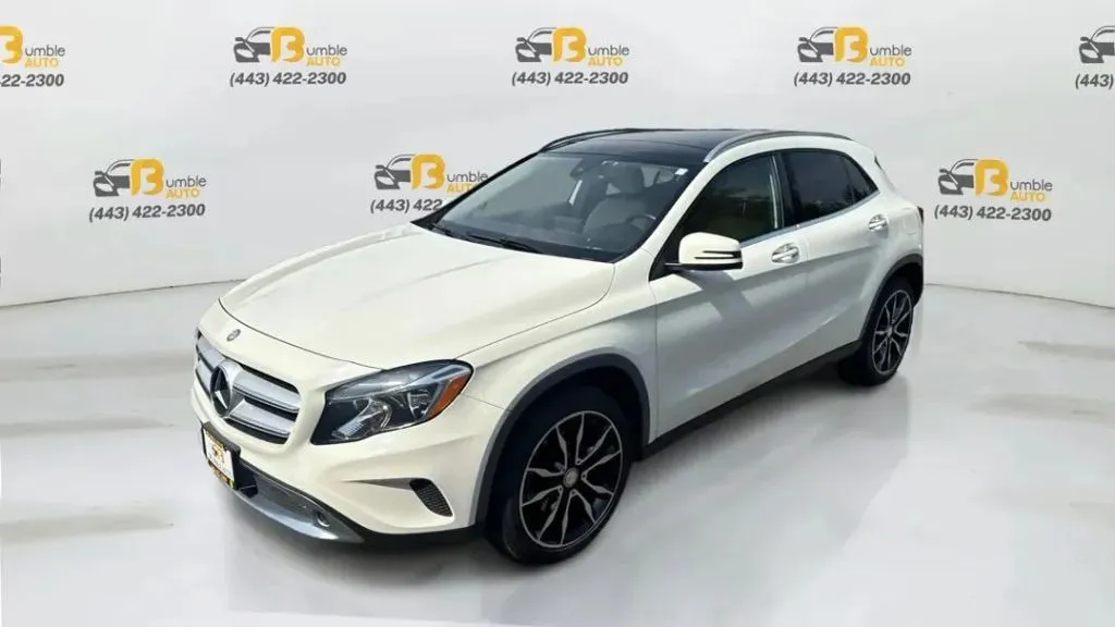 White 2016 Mercedes-Benz GLA 250 4MATIC Sport Utility 4D for sale in Elkridge, MD