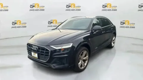 Black 2019 Audi Q8 Premium Plus Sport Utility 4D for sale in Elkridge, MD