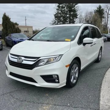 White 2018 Honda Odyssey EX-L Minivan 4D for sale in Elkridge, MD
