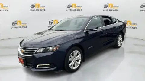 Blue 2019 Chevrolet Impala LT Sedan 4D for sale in Elkridge, MD