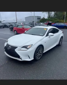 White 2017 Lexus RC 300 Coupe 2D for sale in Elkridge, MD