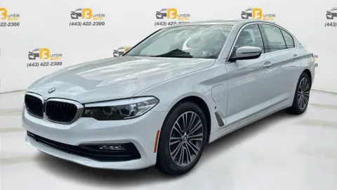 White 2018 BMW 5 Series 530e xDrive iPerformance Sedan 4D for sale in Elkridge, MD