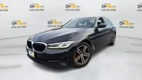 Black 2022 BMW 5 Series 530i xDrive Sedan 4D for sale in Elkridge, MD