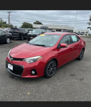 Red 2015 Toyota Corolla S Sedan 4D for sale in Elkridge, MD