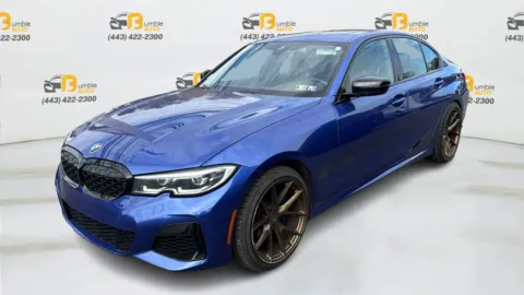 Blue 2021 BMW 3 Series M340i Sedan 4D for sale in Elkridge, MD