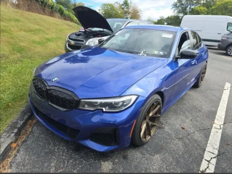 Blue 2021 BMW 3 Series M340i Sedan 4D for sale in Elkridge, MD