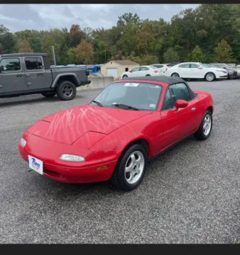 Red 1991 Mazda Miata SE 2D Convertible for sale in Elkridge, MD