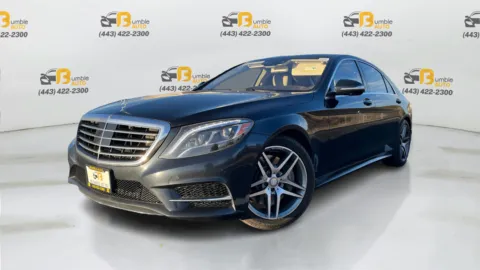 Gray 2015 Mercedes-Benz S-Class S 550 4MATIC Sedan 4D for sale in Elkridge, MD